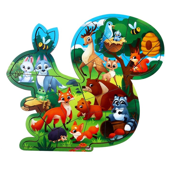 Вкладыш &laquo;Лесной мир&raquo;