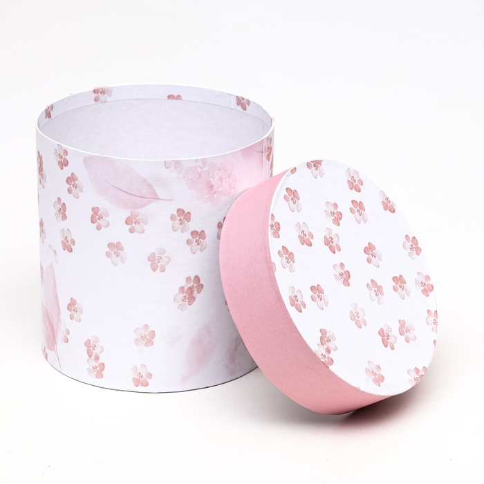 Набор шляпных коробок 5 в1 "Легкость", 20 х 20 - 15 х 15 см