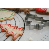 Форма для вырезания печенья новогодняя Доляна &laquo;Ёлочка&raquo;, 6,5&times;8&times;1,5 см, цвет серебристый