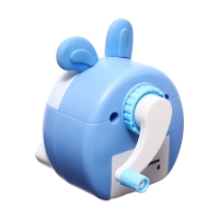 Точилка механическая с контейнером, Ушки синий/белый Точилка механическая с контейнером, Ушки синий/белый