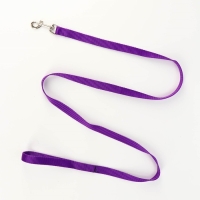 Комплект "Базис", поводок 120 х 1,5 см, ОГ 32-46 см, фиолетовый