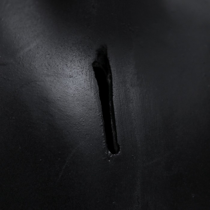 Копилка "Гиря" черный, 19х19х29см