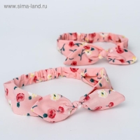 Повязка на голову для мамы и дочки &laquo;Набор для фотосессии: цветы&raquo;, 2 шт., цв. розовый, M&B