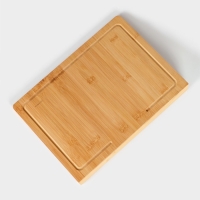 Доска разделочная Доляна &laquo;Идея&raquo;, 35&times;25 см, бамбук