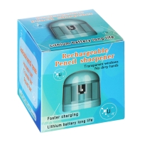 Точилка электрическая (батарейки в комплект не входят).работает от 2-х АА батареек Бирюзовый Точилка электрическая (батарейки в комплект не входят).работает от 2-х АА батареек Бирюзовый