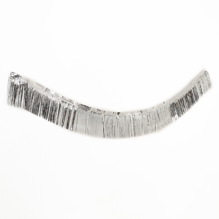 Гирлянда &laquo;Дождик&raquo; с липкой лентой, 2 метра, цвет серебристый