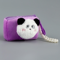 Кошелёк детский &laquo;Панда&raquo;, на брелоке с браслетом