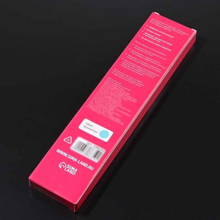 Нож керамический Доляна &laquo;Симпл&raquo;, лезвие 15 см, ручка soft touch, цвет синий