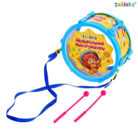 Игрушечный барабан «Музыкальный взрыв», детский, МИКС Игрушечный барабан «Музыкальный взрыв», детский, МИКС