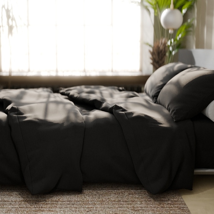 Постельное бельё Этель дуэт Midnight 143х215-2шт, 220х240, 50х70+3-2 шт