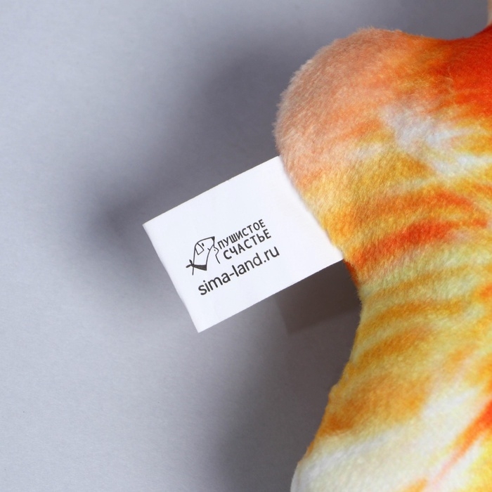 Игрушка для кошек с мятой &laquo;&lrm;Золотая рыба&raquo;&lrm;, 15,3 х 7,5 см