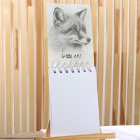 Скетчбук А6, 60 листов 190 г/м2 &laquo;Лиса&raquo;