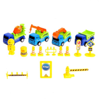 Набор игровой &laquo;Строительная площадка&raquo;, машины с инерцией, цвет МИКС