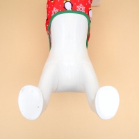 Новый год. Майка "Новогодние ночь", размер 2XL (ДС 42, ОШ 34, ОГ 48 см), красная Новый год. Майка "Новогодние ночь", размер 2XL (ДС 42, ОШ 34, ОГ 48 см), красная