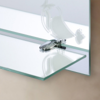 Зеркало &laquo;Поющая поночка&raquo;, с пескоструйной графикой, настенное, с полочкой, 40&times;60 см