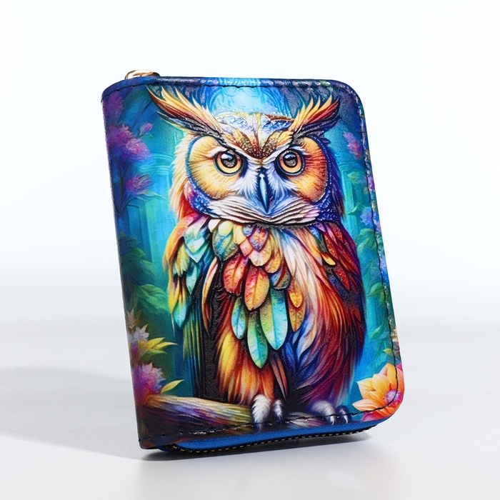 Кошелёк на молнии, цвет синий Кошелёк на молнии, цвет синий