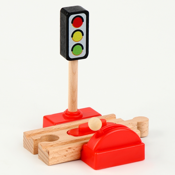 Детский регулируемый переезд для железной дороги, 9,5 &times; 8 &times; 8,5 см