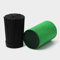 Подставка для ножей с наполнителем Доляна «Кракле», 14×9 см, soft-touch, цвет зелёный Подставка для ножей с наполнителем Доляна «Кракле», 14×9 см, soft-touch, цвет зелёный