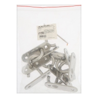 Кронштейн ТУНДРА для крепления тросов 4 см, нерж. сталь