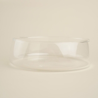 Фруктовница стеклянная с крышкой SL Home &laquo;Южная акация&raquo;, 1 л, 19&times;6 см, цвет прозрачный