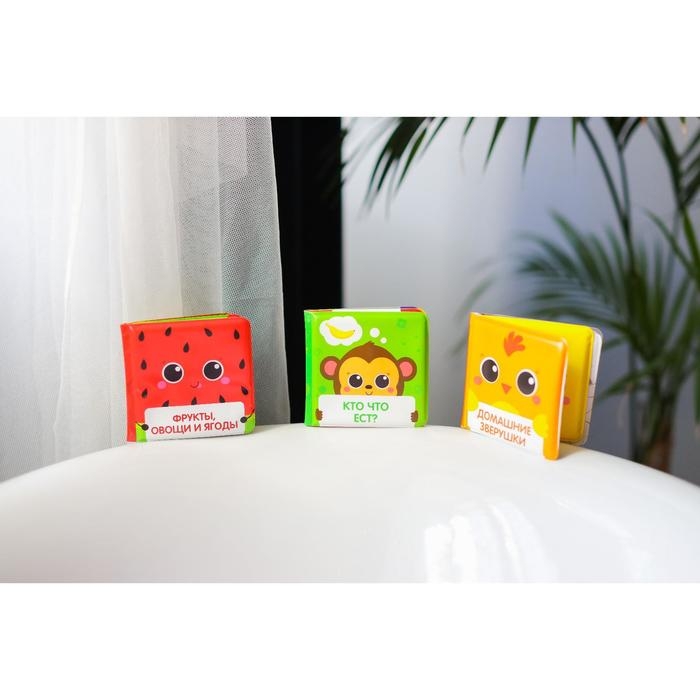 Книжка - игрушка для ванны &laquo;Мордочки&raquo;, виды МИКС, Крошка Я