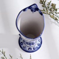 Салфетница &laquo;Эффект&raquo;, 8&times;7,5&times;17,5 см, гжель