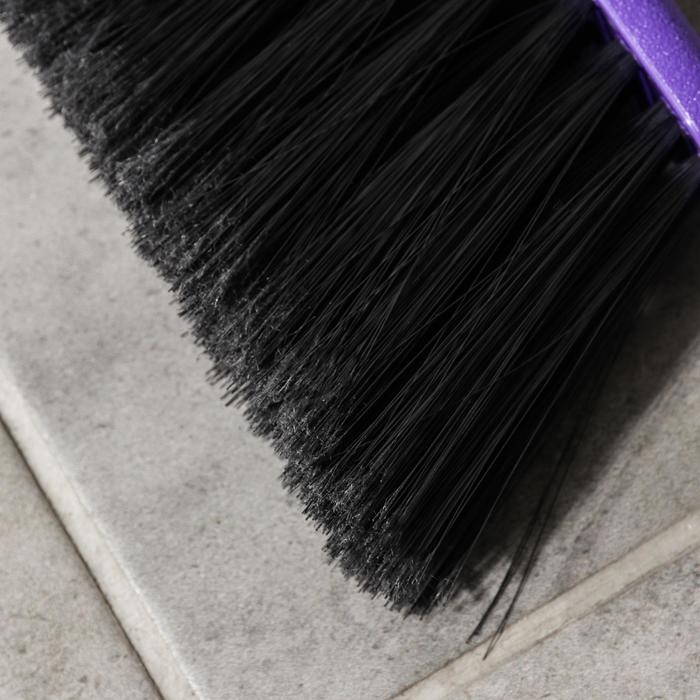 Щётка для пола с совком &laquo;Ленивка. Люкс&raquo;, цвет фиолетовый