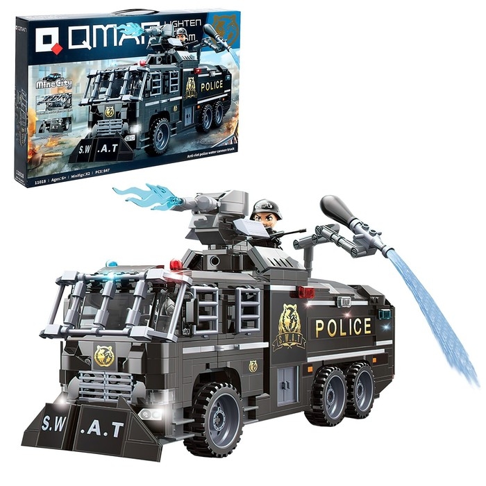 Конструктор Спецназ &laquo;Штурмовой патруль&raquo;, 847 деталей