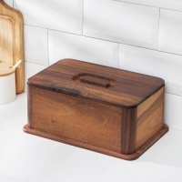 Хлебница, 30×20×13 см, тропическая акация Хлебница, 30×20×13 см, тропическая акация