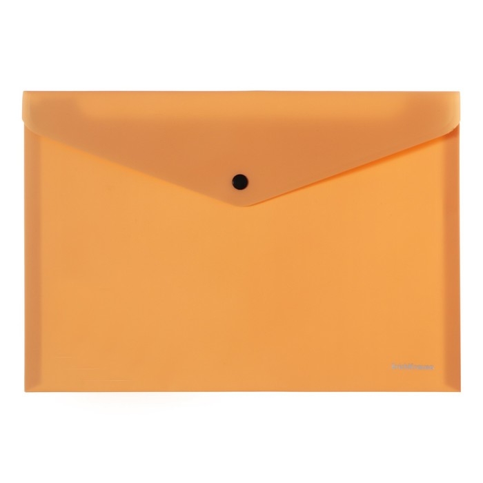 Папка-конверт на кнопке А4, 180 мкм, ErichKrause "Soft Manga", тиснение "софт-тач", непрозрачная, микс