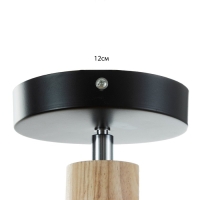 Спот "Гуди" Е27 40Вт черный 15х15х28 см Спот "Гуди" Е27 40Вт черный 15х15х28 см