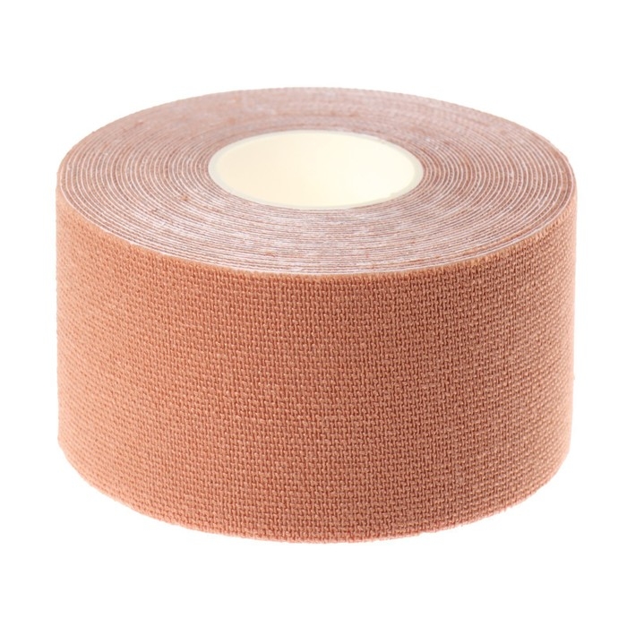 Кинезио - тейп, 3,8 см &times; 5 м, цвет бежевый