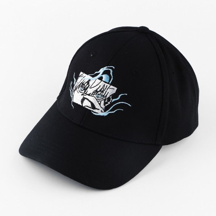 Кепка мужская &laquo;Аниме&raquo;, цвет чёрный, р-р 56
