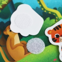 Игра на липучках &laquo;Изучаем животных&raquo;