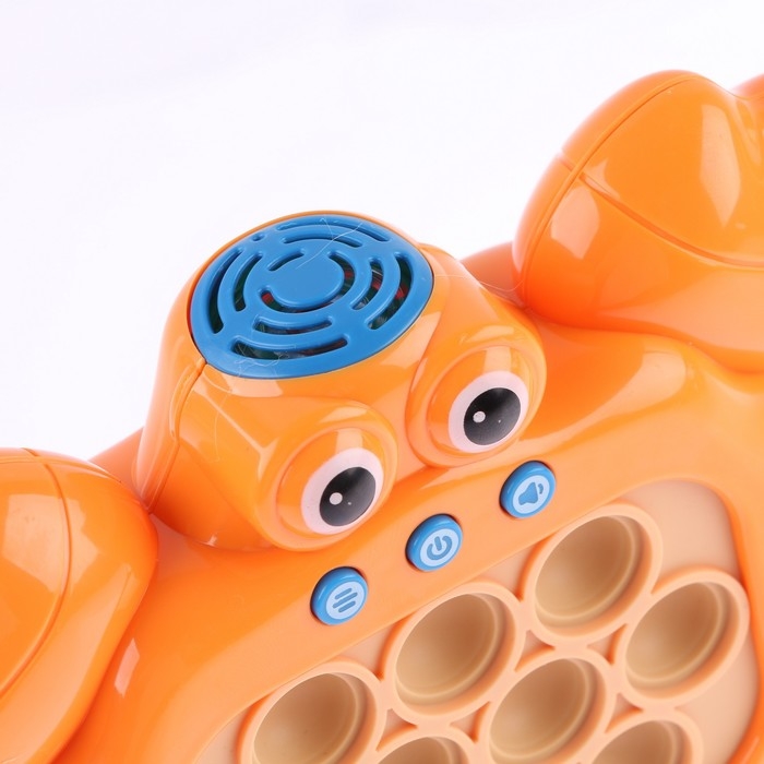 Электронный поп-ит&laquo;Крабик&raquo;, музыкальная, цвета МИКС