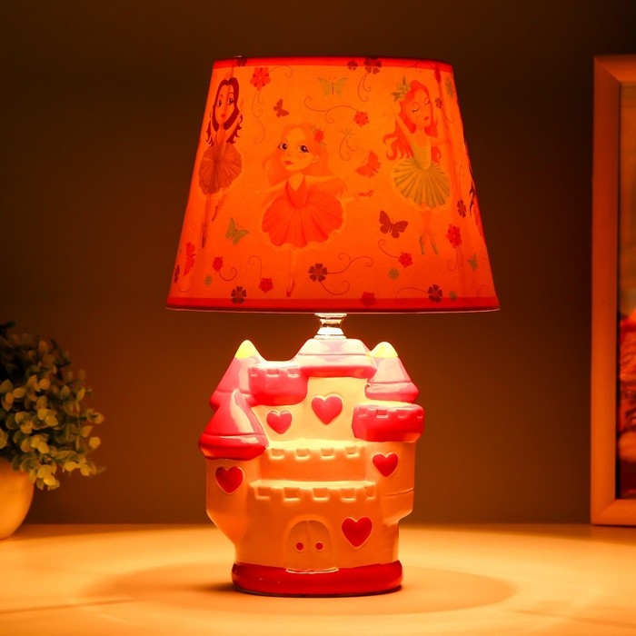 Настольная лампа "Замок принцессы" Е14 15Вт МИКС 20х20х31 см RISALUX