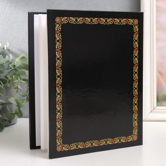 Фотоальбом на 200 фото 10х15 см, пластик. листы "Russian souvenir" Жар-птица