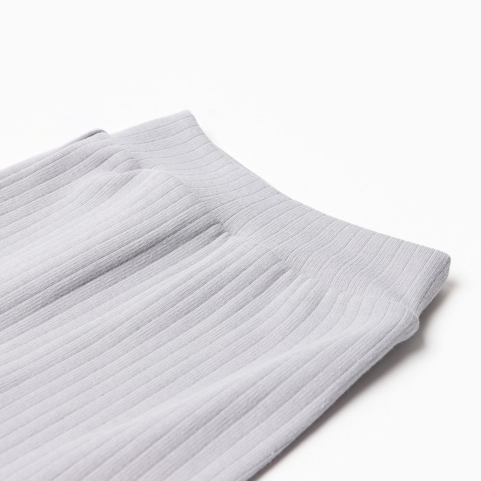 Ползунки с широким поясом, цвет серый, рост 56 см Ползунки с широким поясом, цвет серый, рост 56 см