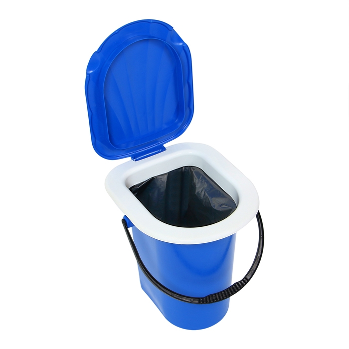 Мешок для ведра-туалета, 35 &times; 30 &times; 70 см, 50 мкм, в наборе 10 шт.