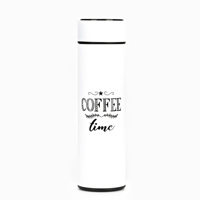 Термос, 500 мл, Basic "Мастер К", с ситечком, с датчиком температуры, сохраняет тепло 10 ч