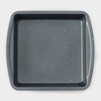 Форма для выпечки Доляна &laquo;Гранит&raquo;, 26&times;23,5&times;4 см, антипригарное покрытие, цвет чёрный