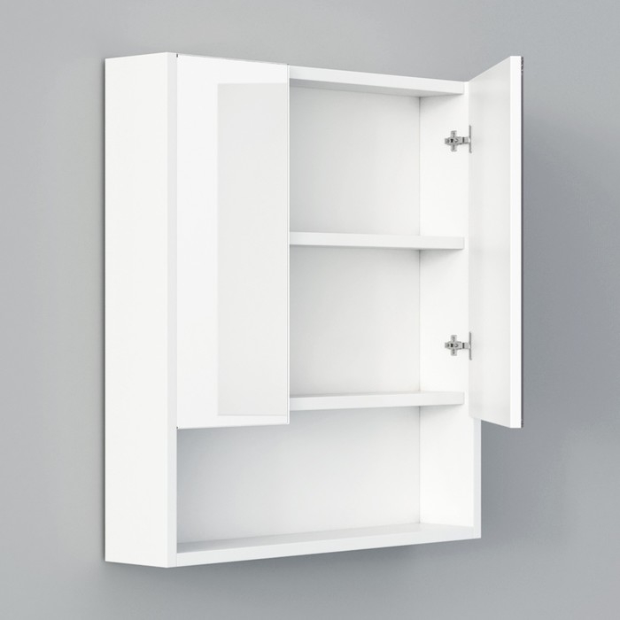 Шкаф-зеркало Spectrum 60, 60 х 65 х 12 см, с доводчиком Шкаф-зеркало Spectrum 60, 60 х 65 х 12 см, с доводчиком