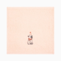 Набор полотенец "Котики" 30х30 см-3шт, 100% хлопок 340 г/м2