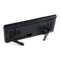 Часы электронные настенные, настольные, с будильником, 36 х 15 х 3 см, красные цифры Часы электронные настенные, настольные, с будильником, 36 х 15 х 3 см, красные цифры