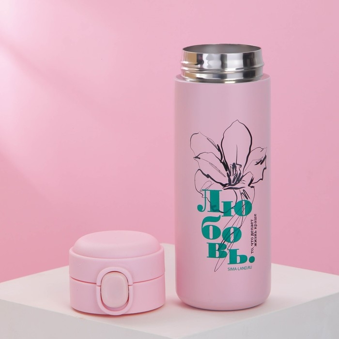 Термос &laquo;Любовь&raquo;, 400 мл, сохраняет тепло 6-8 ч