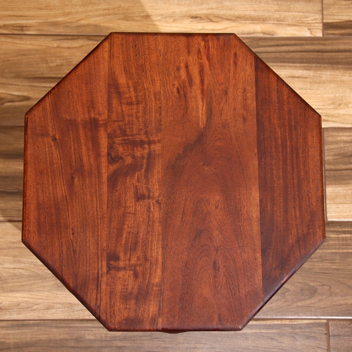 Столик кофейный 42х42х56 см, дерево акация