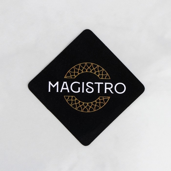 Скалка из мрамора Magistro, 25×2,2×2,2 см, цвет белый Скалка из мрамора Magistro, 25×2,2×2,2 см, цвет белый