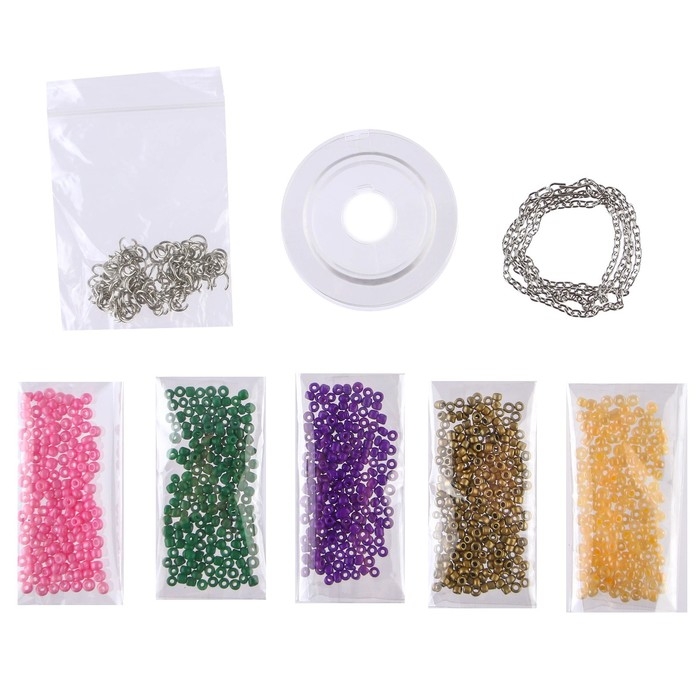 Набор для творчества &laquo;Украшения из бисера&raquo;, Рапунцель, от 3 фигурок, 8+