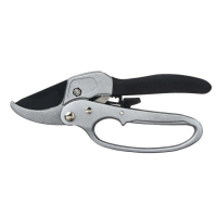 Секатор контактный, 8" (20 см), с храповым механизмом, металлические ручки, Greengo Секатор контактный, 8" (20 см), с храповым механизмом, металлические ручки, Greengo