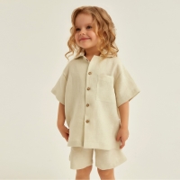 Костюм детский домашний SL HOME р 30 (98-104), молочный Костюм детский домашний SL HOME р 30 (98-104), молочный